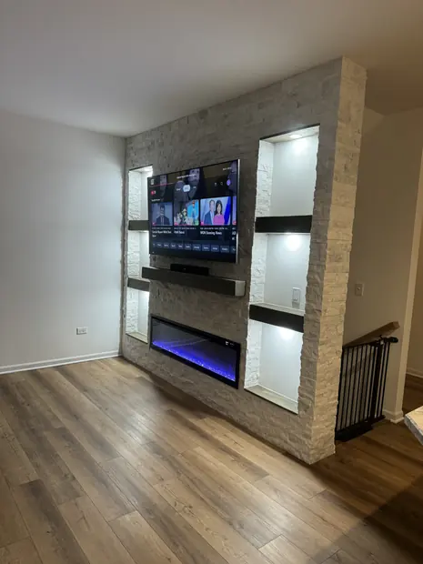 Feature media wall